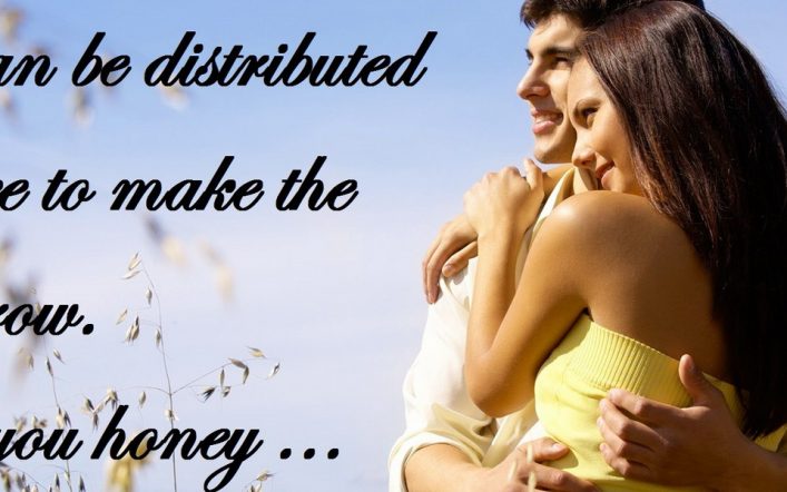 It’s so happy to be with the person I like